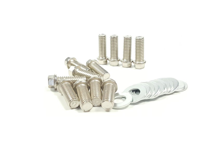 JBKE SBC Exhaust Manifold header Bolt Kit for Small Block Chevy 265 283 302 305 327 350 400 V8 header bolts - Image 2